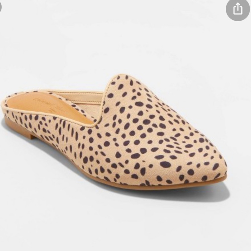 Leopard Mule - Size 8
